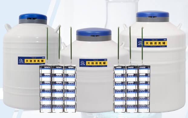 怎么往方提桶液氮罐里放細胞？