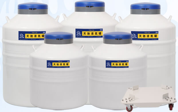 大口徑液氮生物容器都帶花盤么？