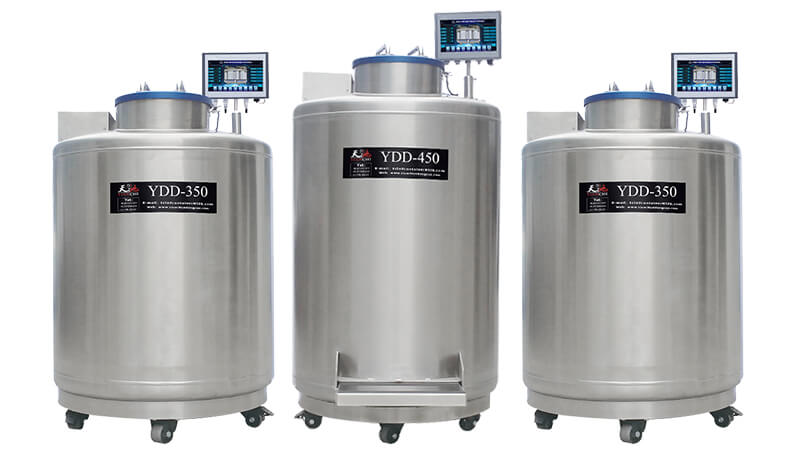 氣相液氮罐，細(xì)胞專區(qū)凍存，長久數(shù)據(jù)保存